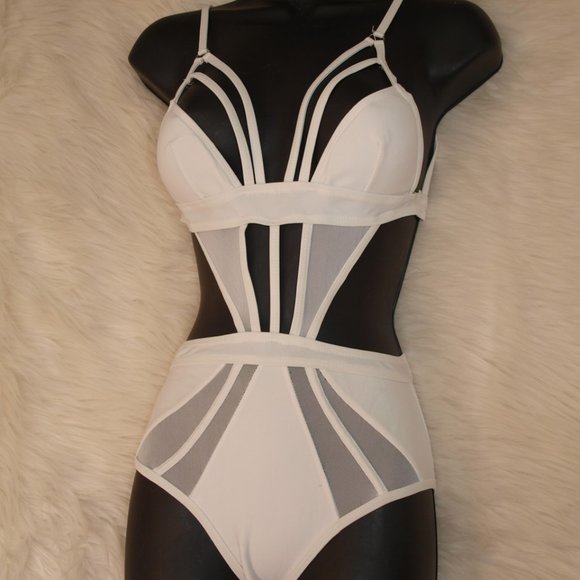 Other - LINGERIE White SIZE S USED ONCE FOR PHOTO SHOOT